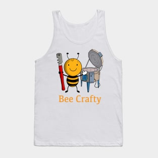 Bee Crafty (Glass) Tank Top